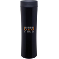 16 Oz. Black Cyrus Stainless Steel Tumbler